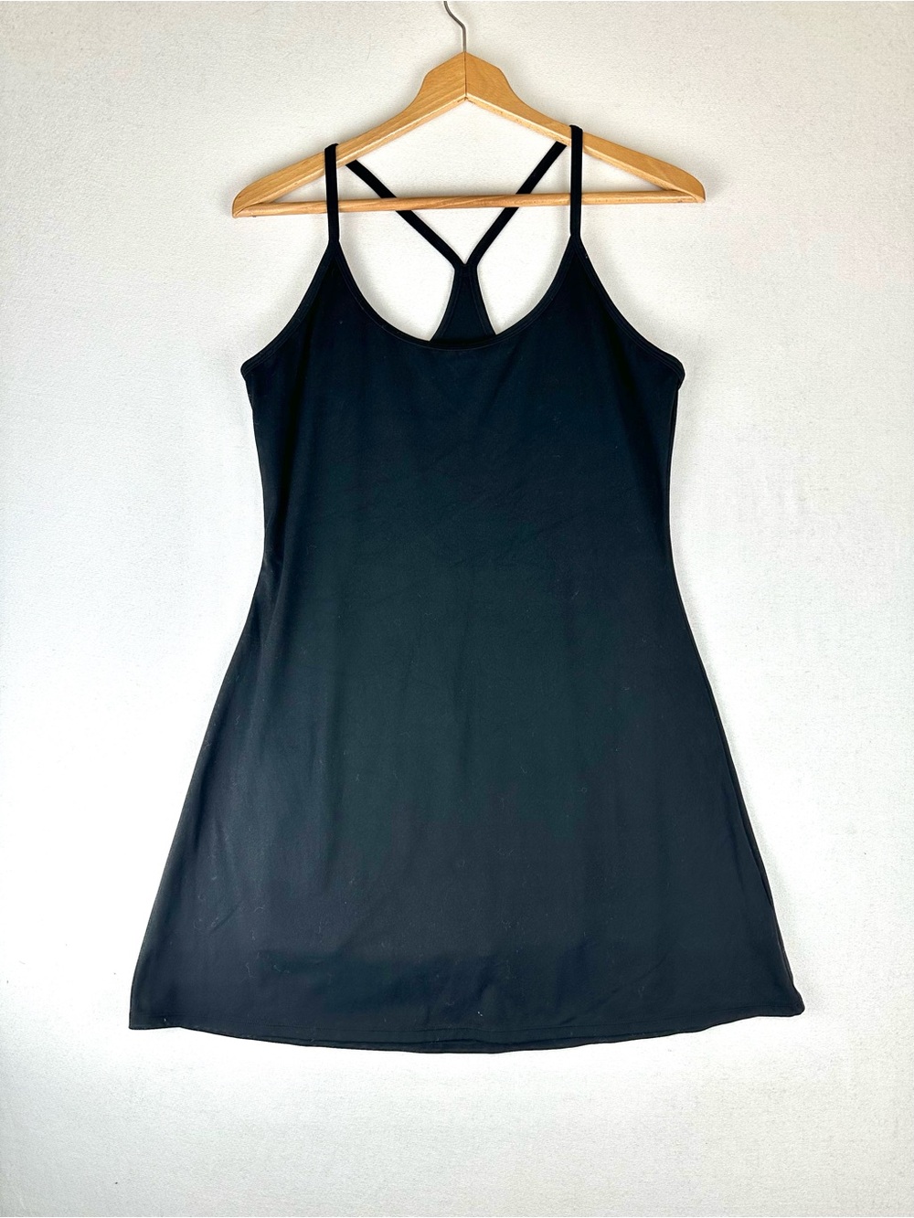 Quince Ultra Form Active Dress Black Activewear Athleisure Pickleball Tennis